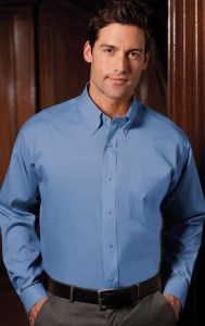 Men's Button Down Collar - French Blue - French Blue