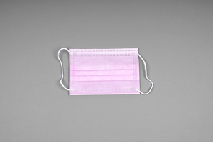 Youth Pink Disposable Mask